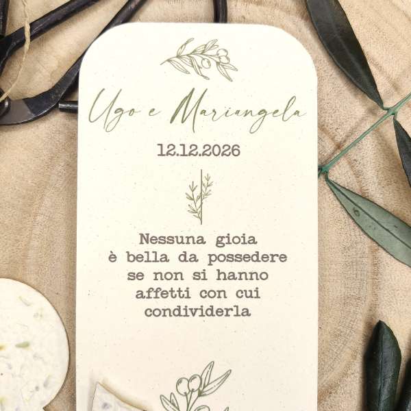 segnalibro carta piantabile